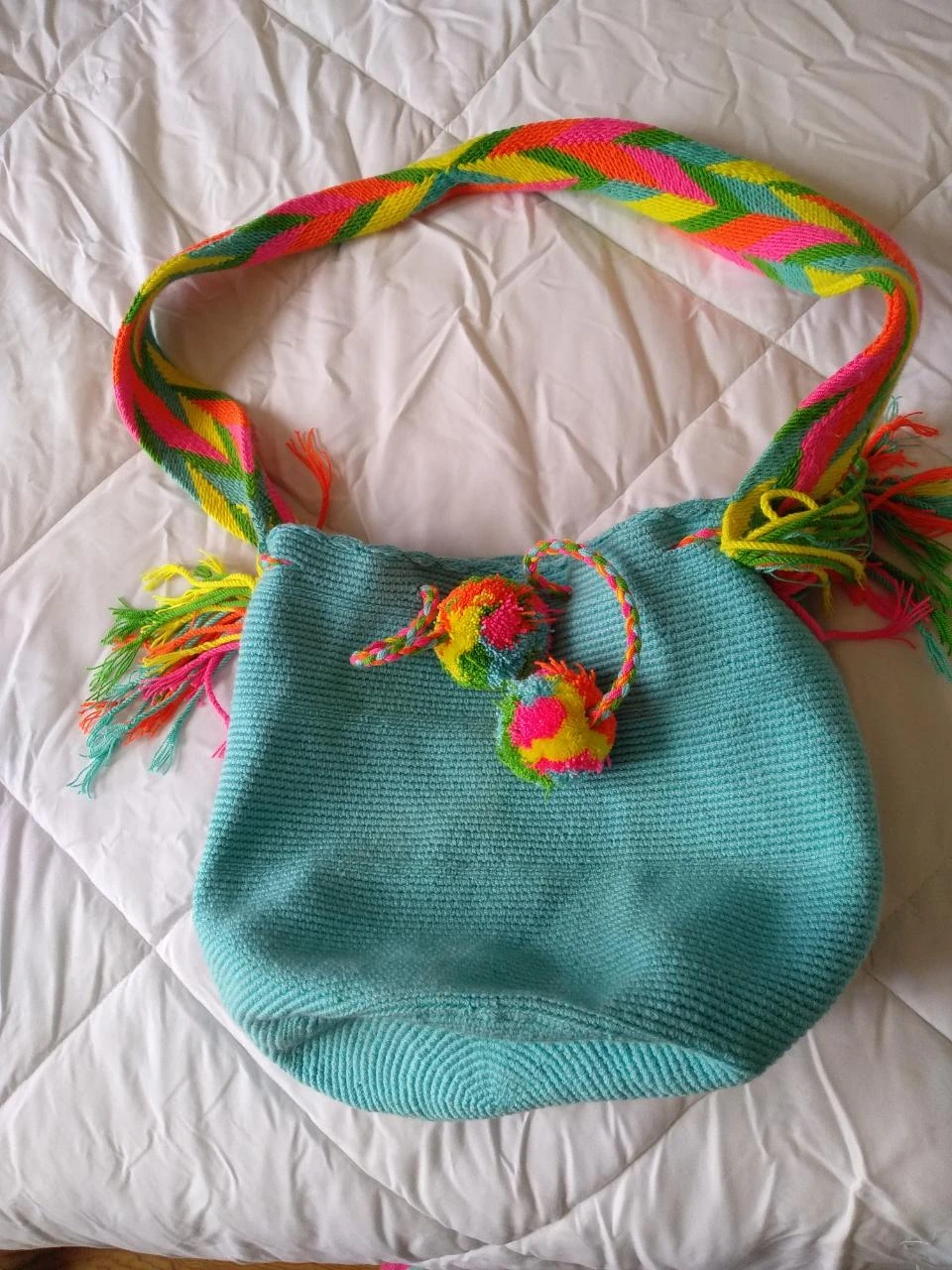 Sac ethnique coloré en coton